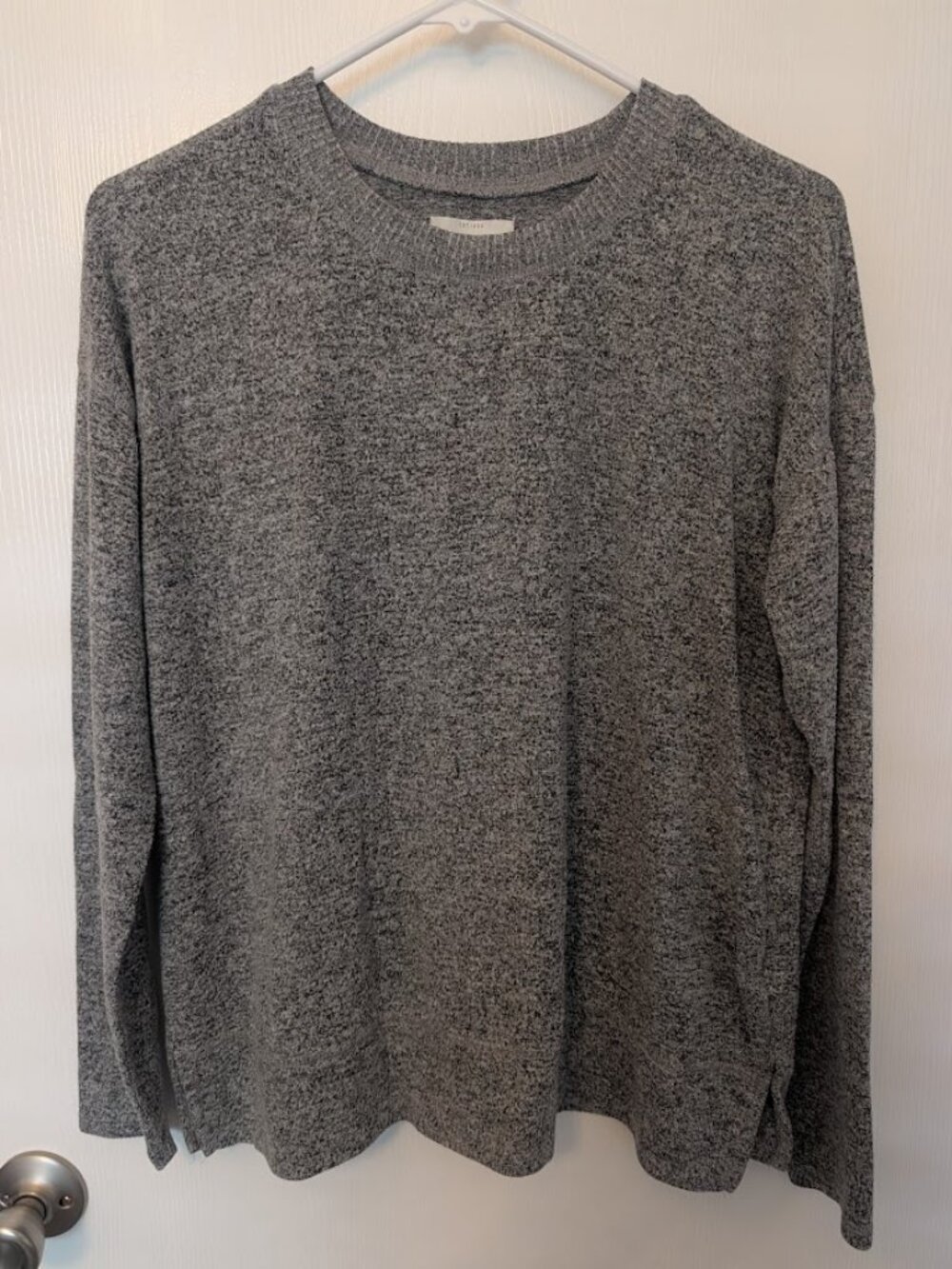 Lucky Brand gray marl sweater Size S